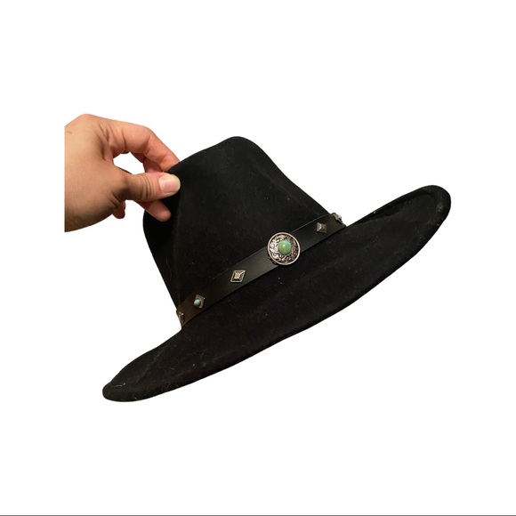 Black Wire Bill- Adjustable Hat - Picture 2 of 3